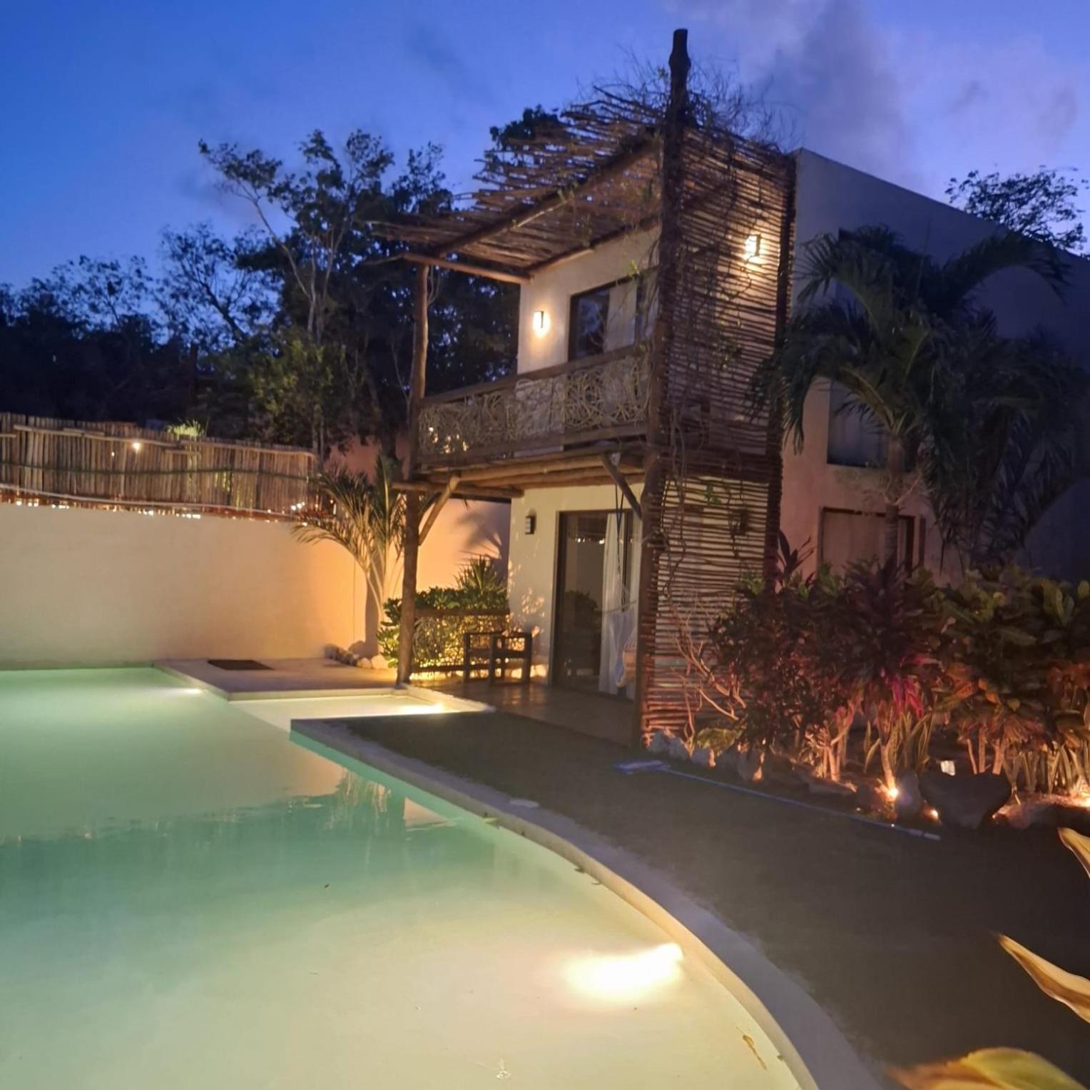 Villa Ahal, Chemuyil 外观 照片